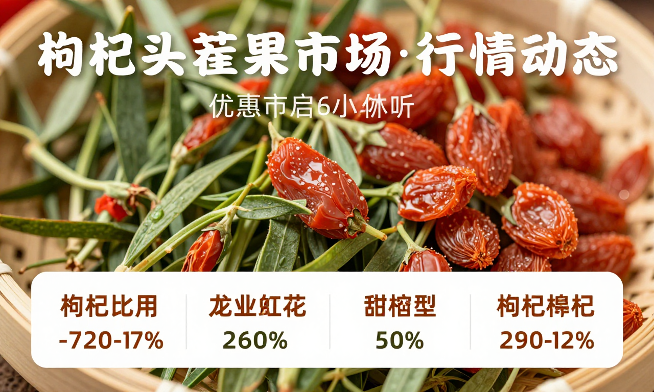 枸杞头茬果市场行情动态：带你了解优质枸杞鲜果的最新市场变化