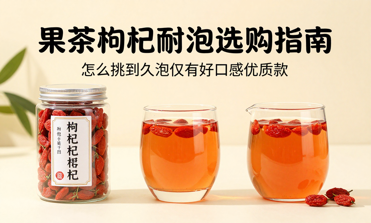 果茶枸杞耐泡选购指南 怎么挑到久泡仍有好口感的优质款