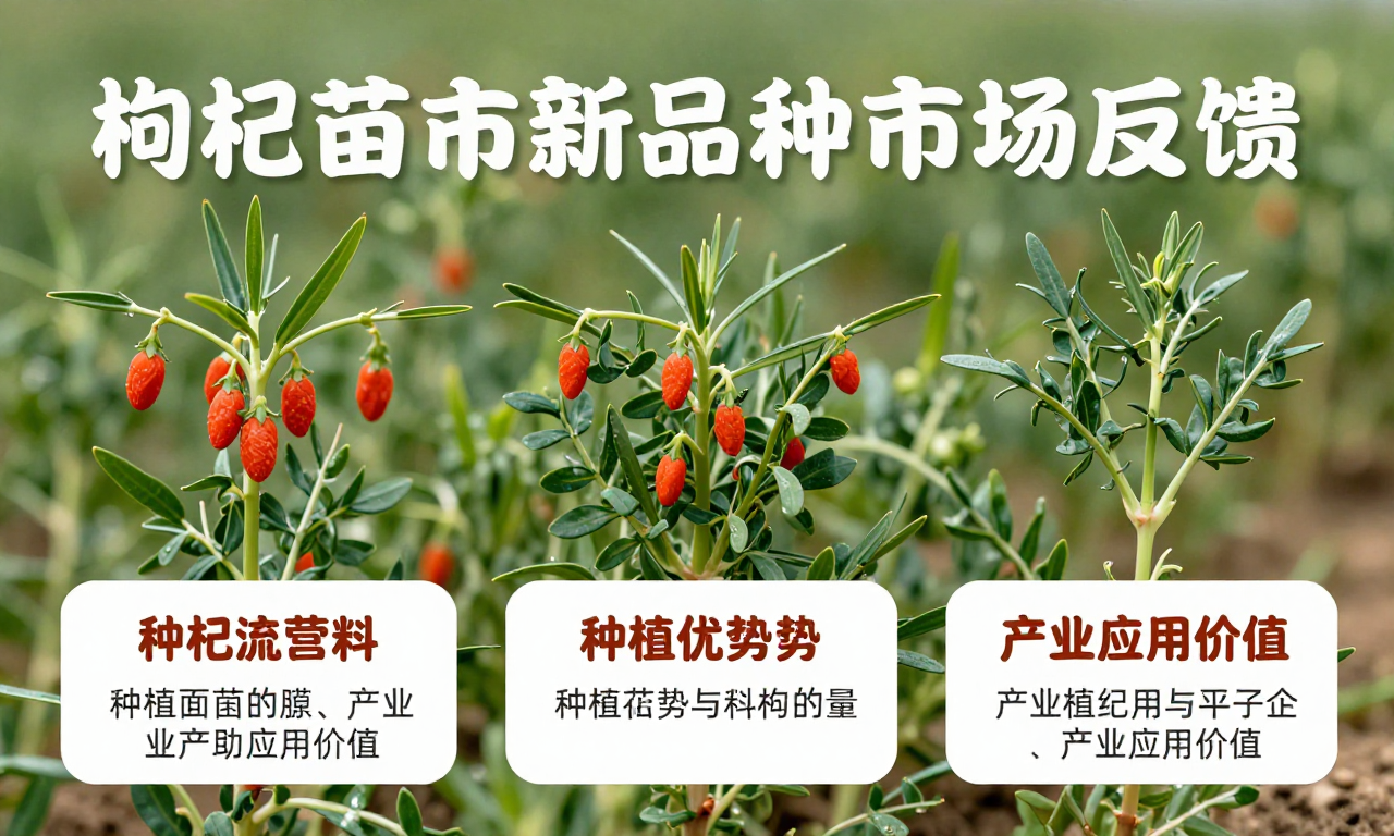 枸杞苗木新品种市场反馈 科普其种植优势与产业应用价值