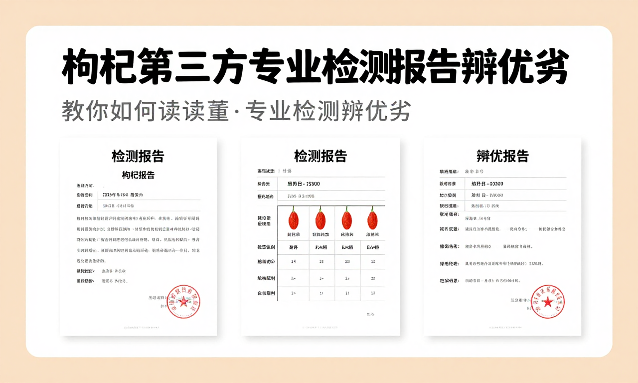 枸杞第三方报告查看：教你如何读懂专业检测报告辨优劣